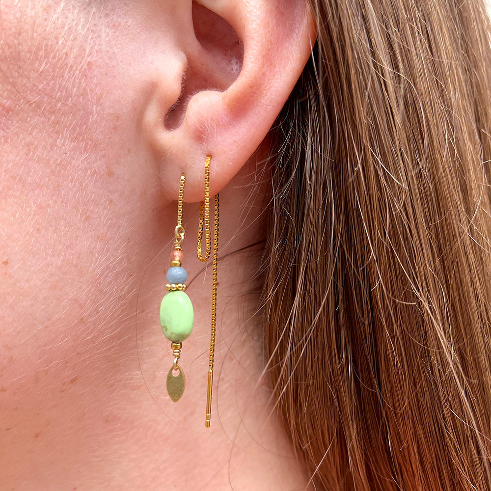 BY THIIM Ørering Apple String Kæde