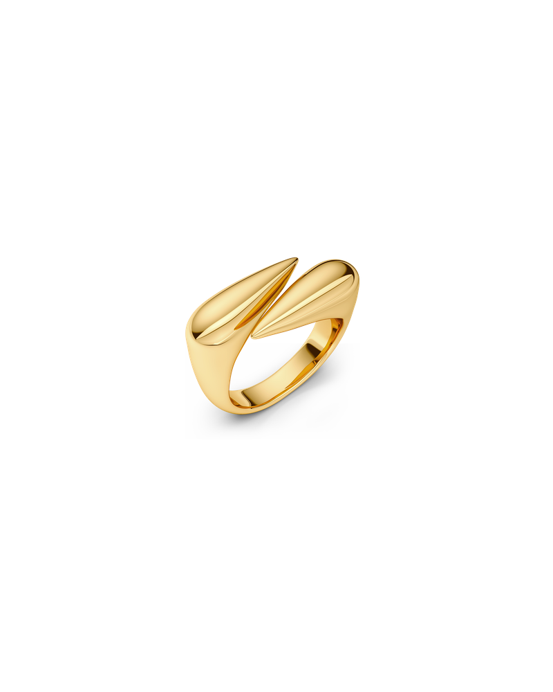 Edblad Ring Peak Spike - Guld