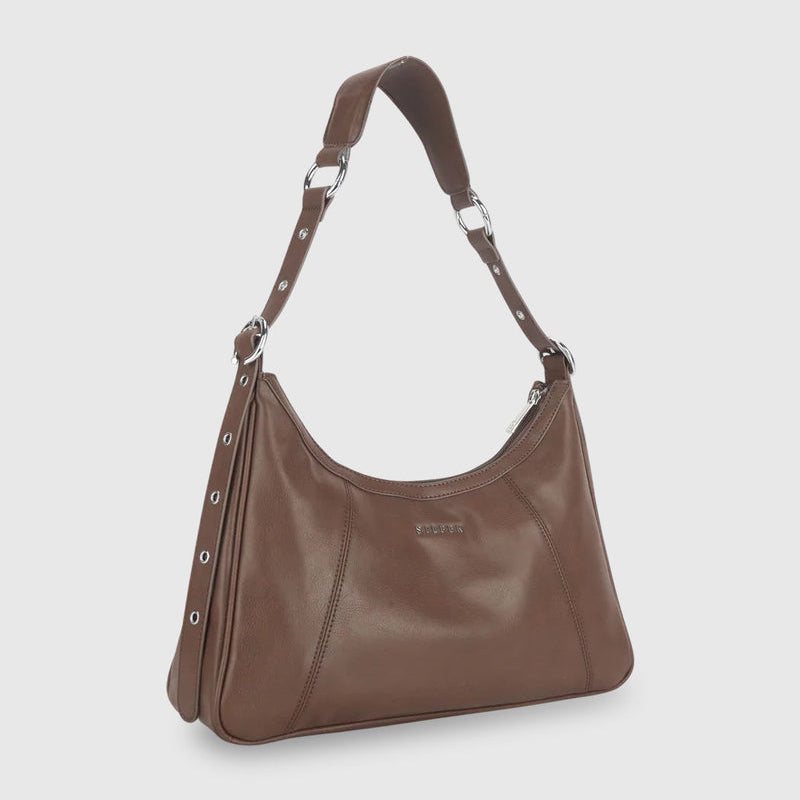 Silfen Studio Filippa Crossbody Taske Chocolate Brown