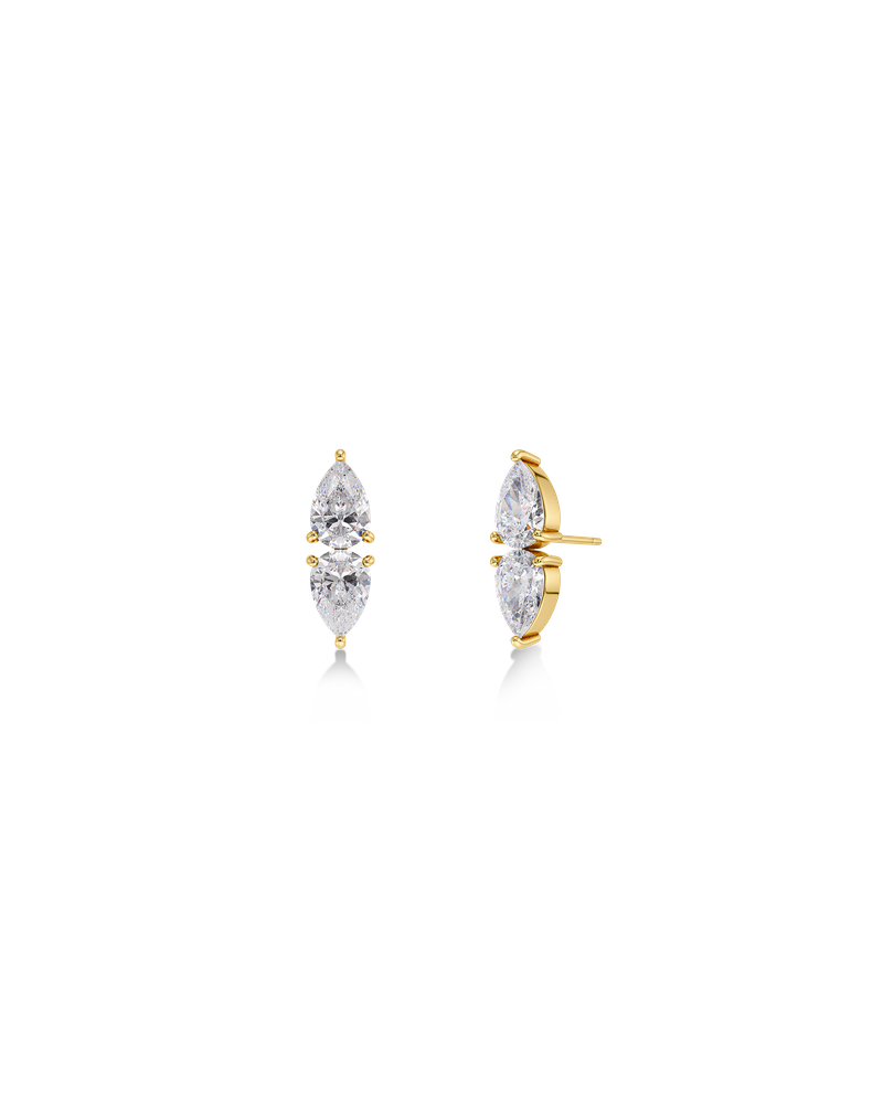 Edblad Øreringe Arrow Studs - Guld