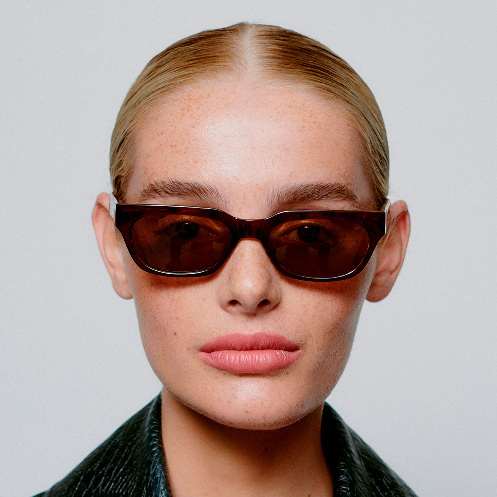 A. Kjærbede Solbriller Bror Brown/Demi Light Transparent