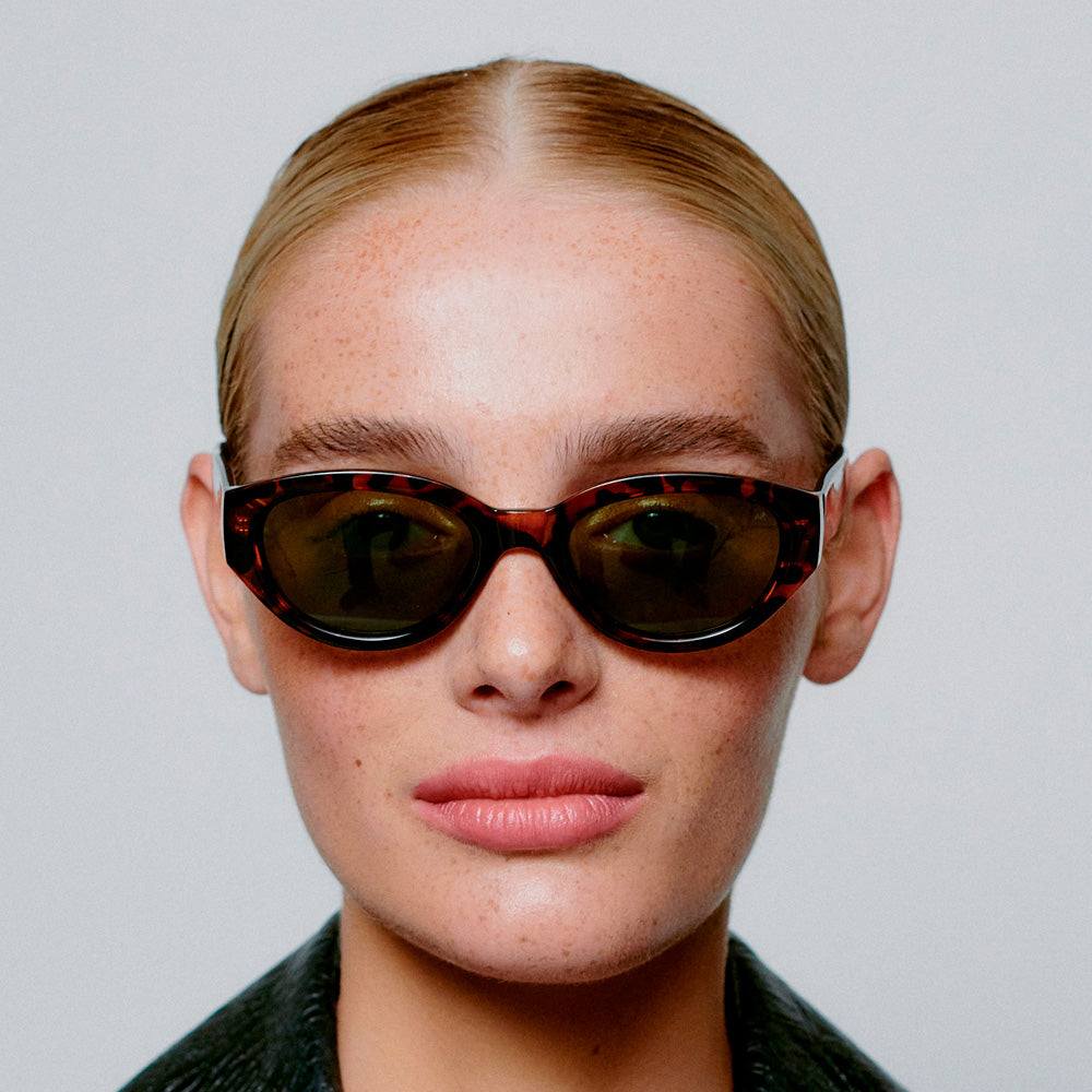 A. Kjærbede Solbriller Winnie Demi Tortoise