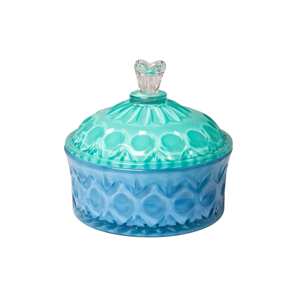 Au Maison Bonbonniere Glaskrukke Blå/Lys Grøn Mellem