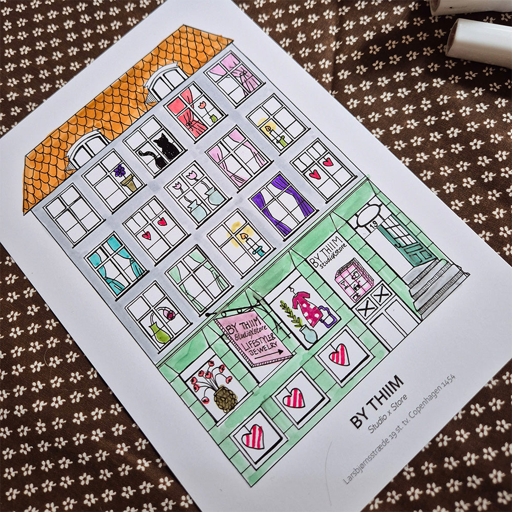 BY THIIM Studio x Store Plakat A5