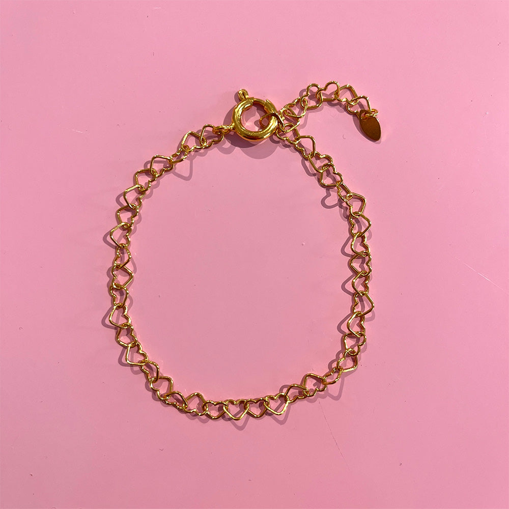 BY THIIM Hjerte Armbånd