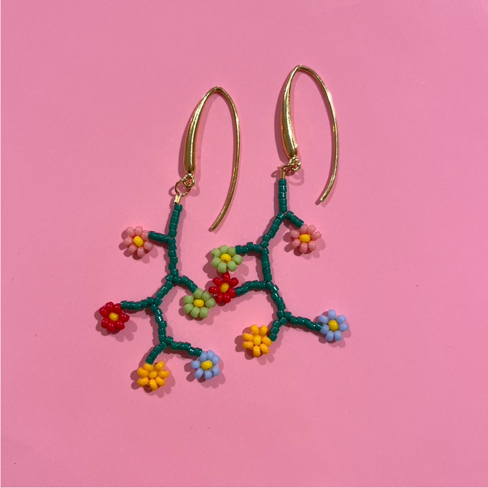 BY THIIM Øreringe Garden Perleøreringe