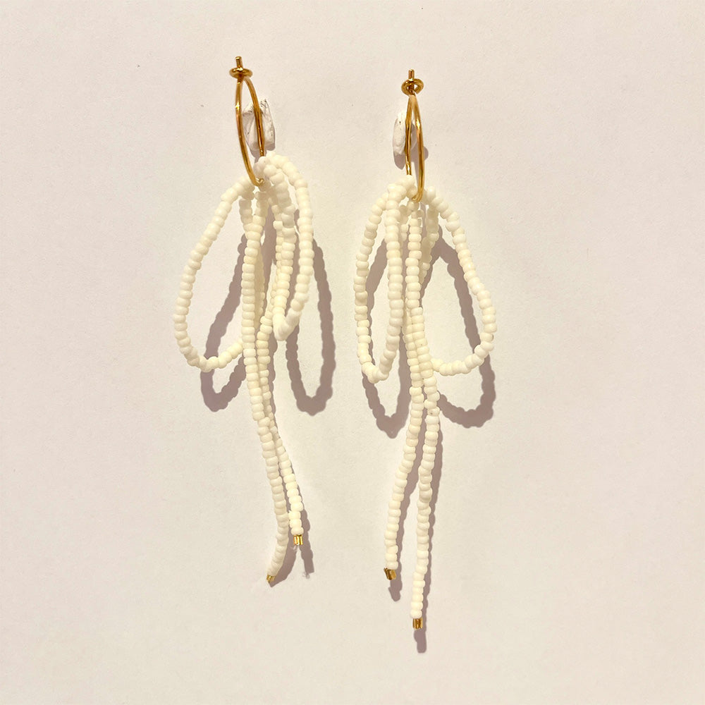 BY THIIM Øreringe My Bow Hoops - Flere Farver