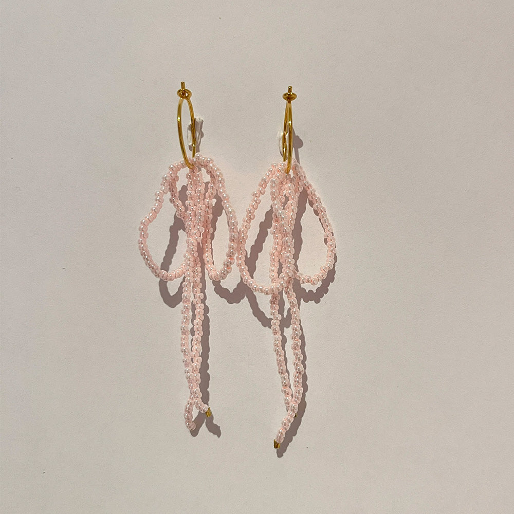 BY THIIM Øreringe My Bow Hoops - Flere Farver