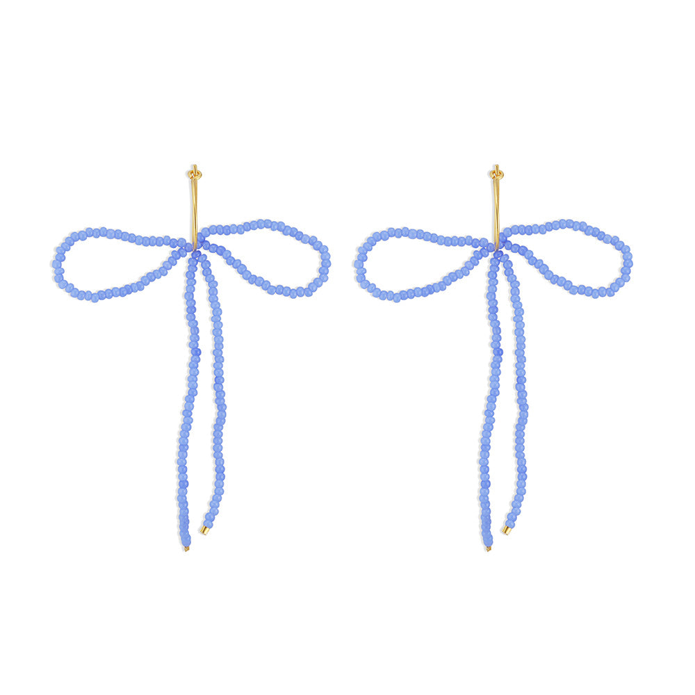 BY THIIM Øreringe My Bow Hoops - Flere Farver