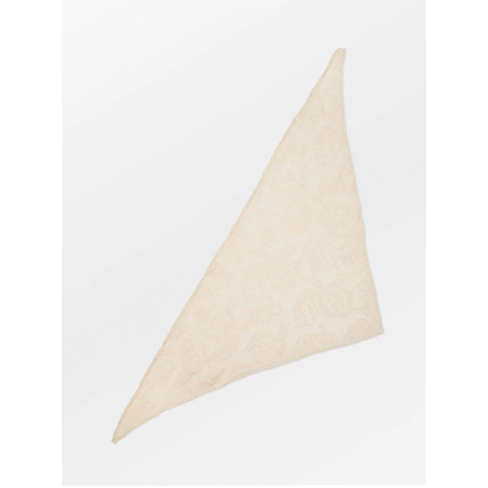 Beck Söndergaard Croflora Triangle Scarf Birch White