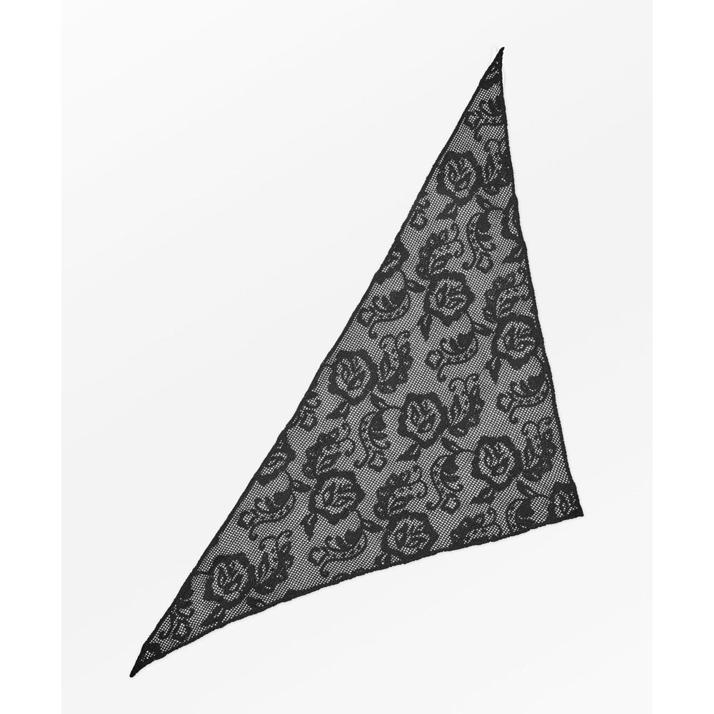 Beck Söndergaard Croflora Triangle Scarf Black