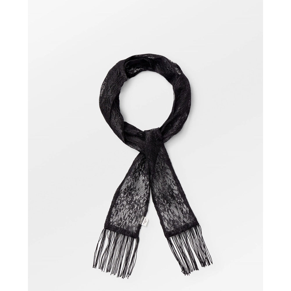 Beck Söndergaard Lacia Lace Scarf Black