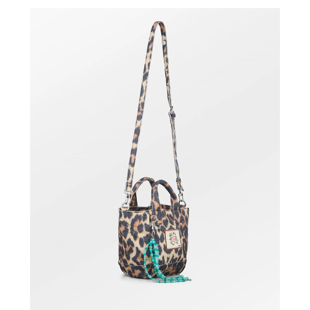 Beck Söndergaard Leola Canvas Gabby Bag Black Leopard
