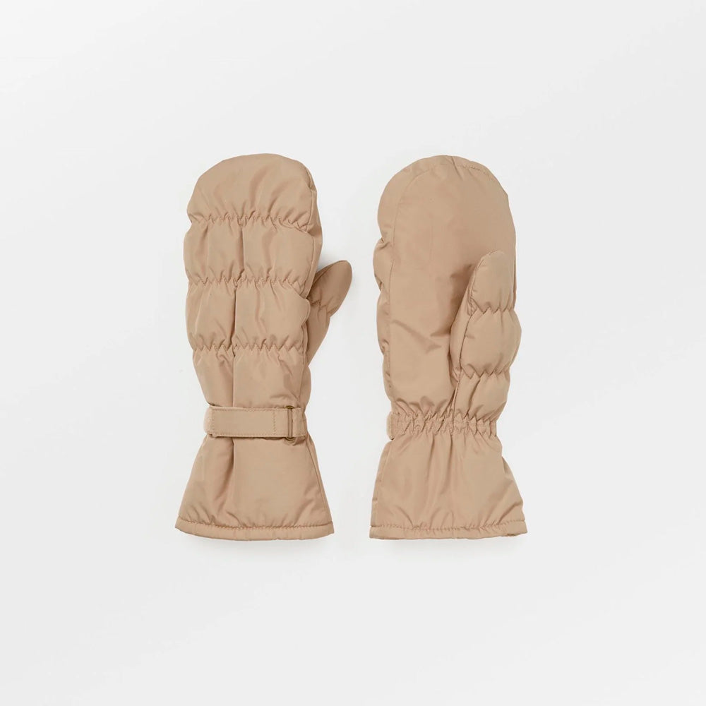 Beck Söndergaard Padded Nylona Vanter Ginger Beige