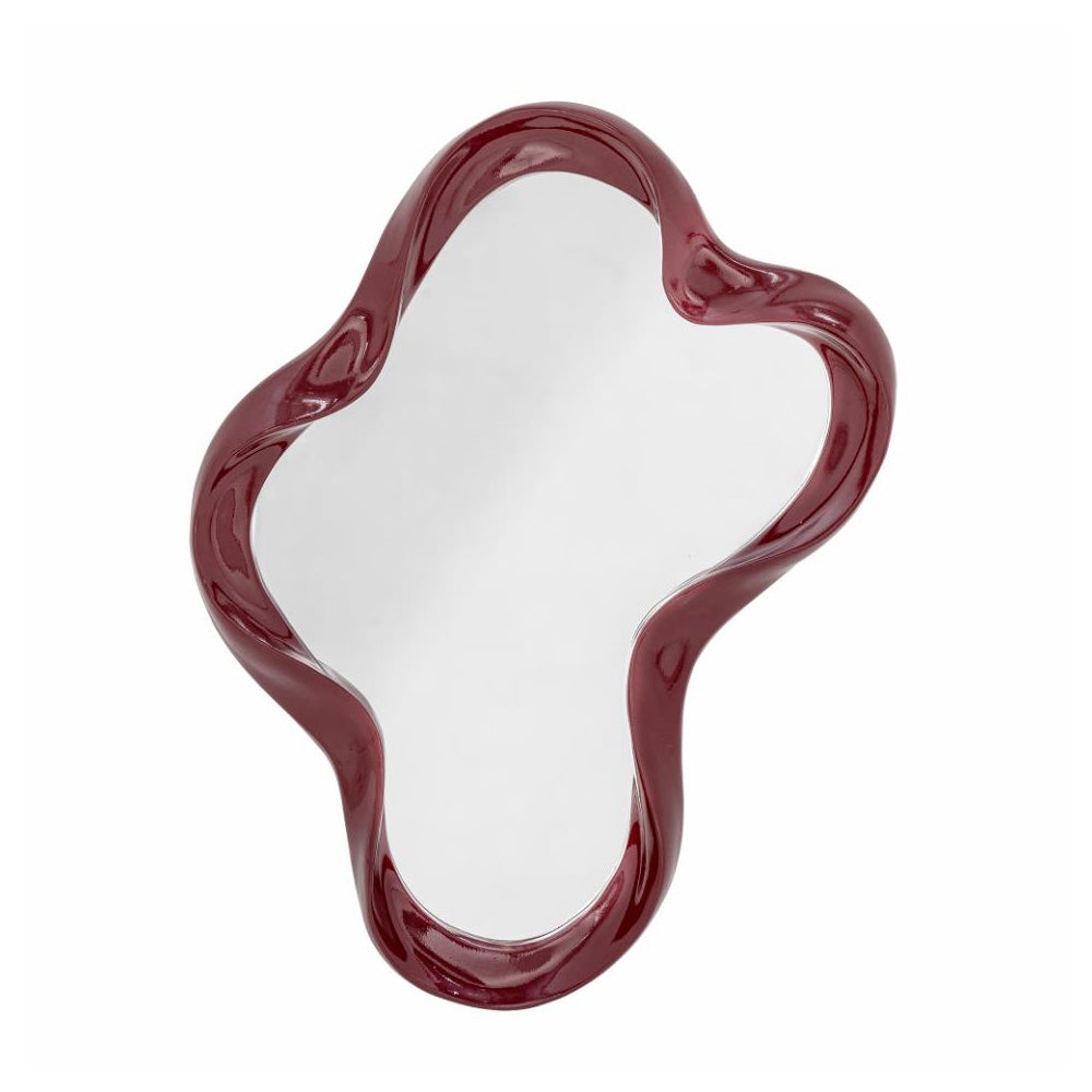 Bloomingville Violeta Vægspejl Rød