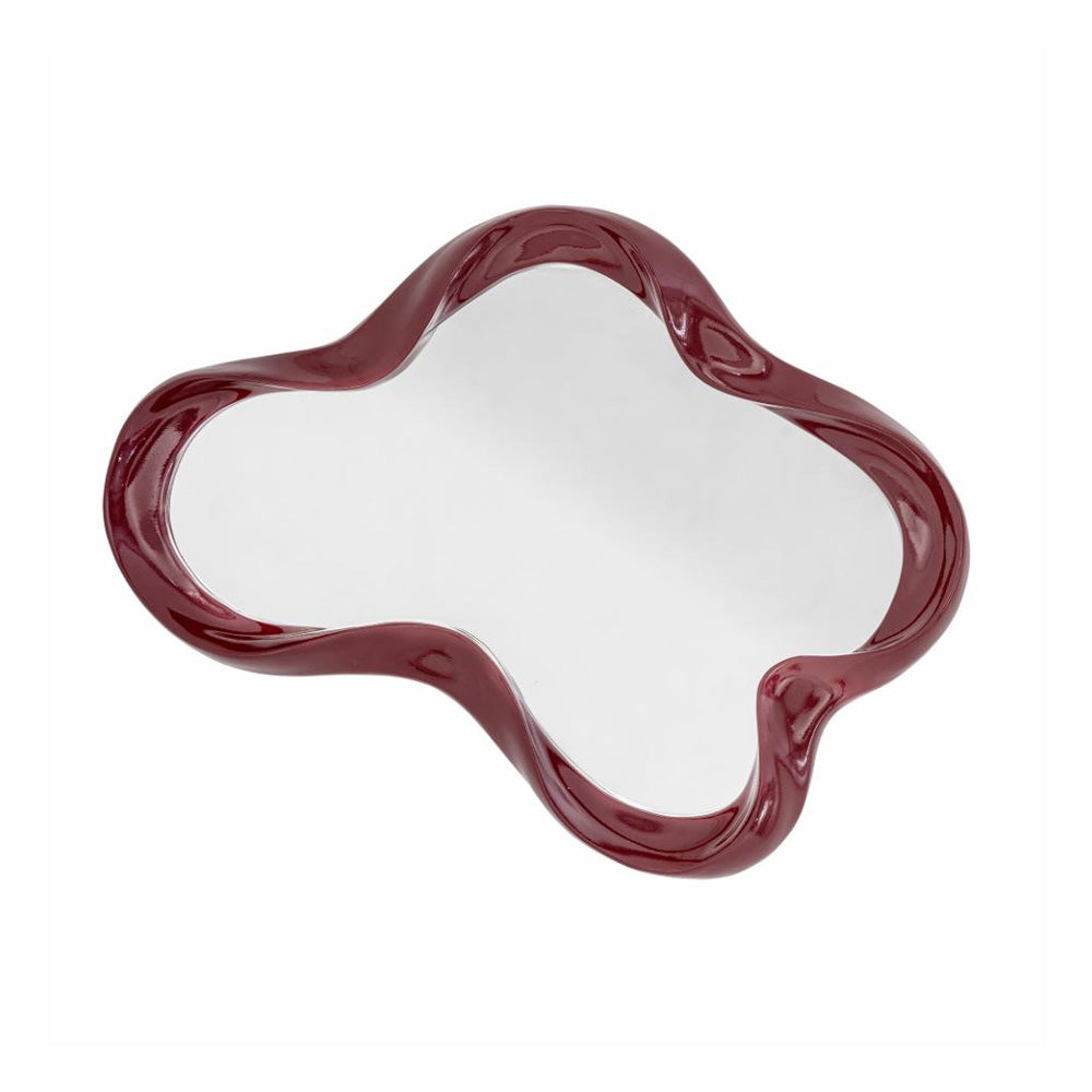 Bloomingville Violeta Vægspejl Rød