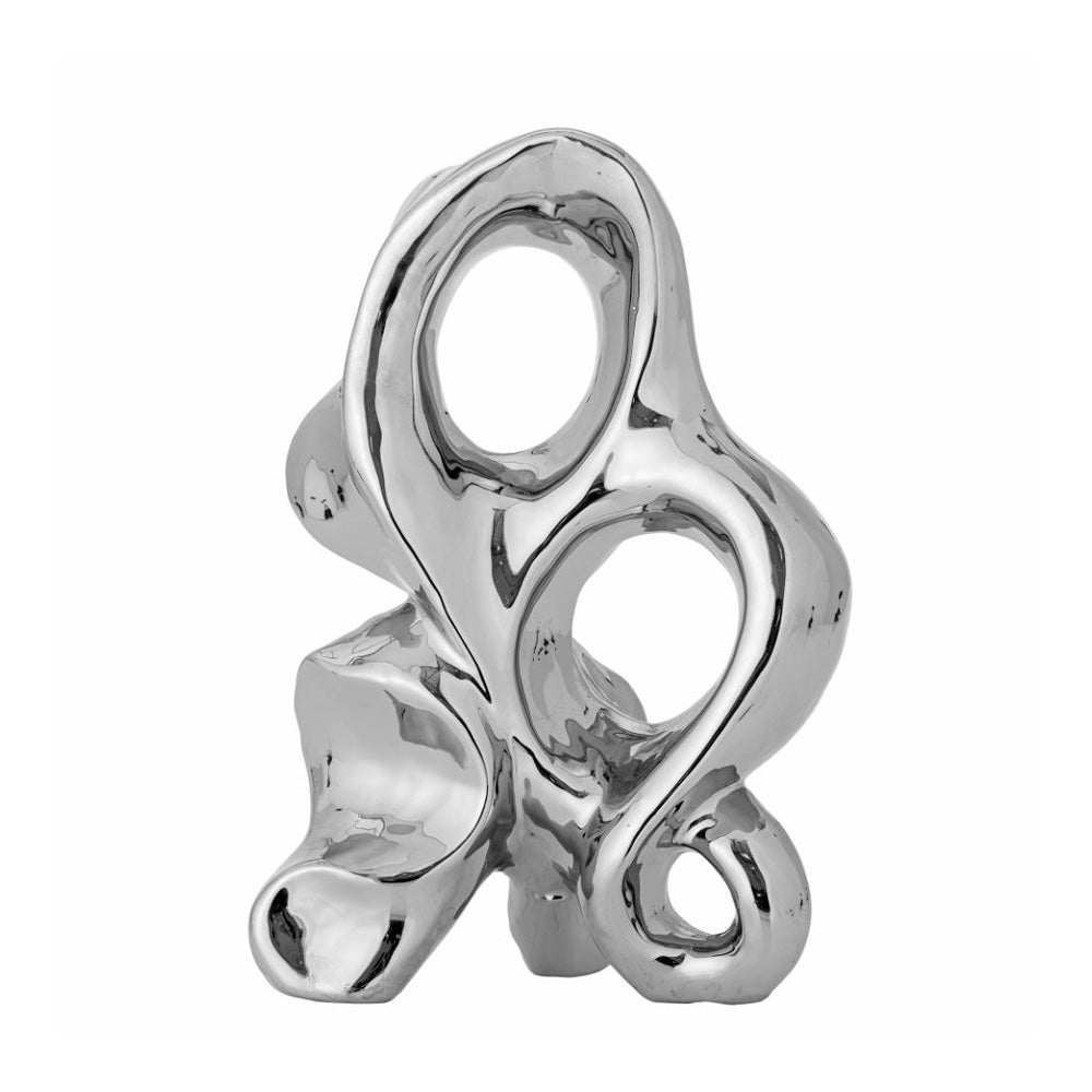 Bloomingville Vinini Deko Sølv Skulptur Stentøj