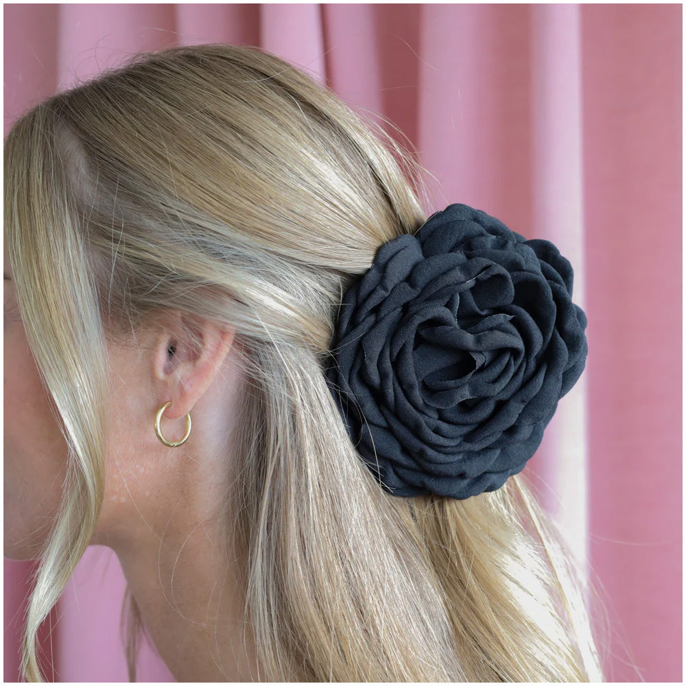 By Stær Hårklemme Stor Blomst Daisy Sort