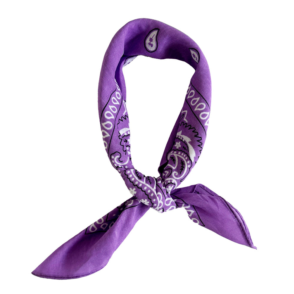 By Stær Fie Tørklæde Bandana Lilla