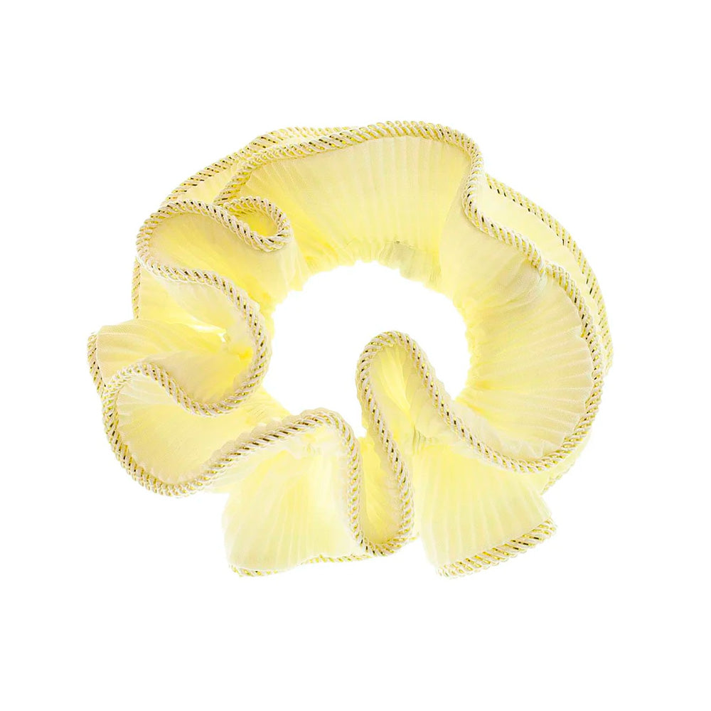 By Stær Lilje Scrunchie Limone Hårelastik
