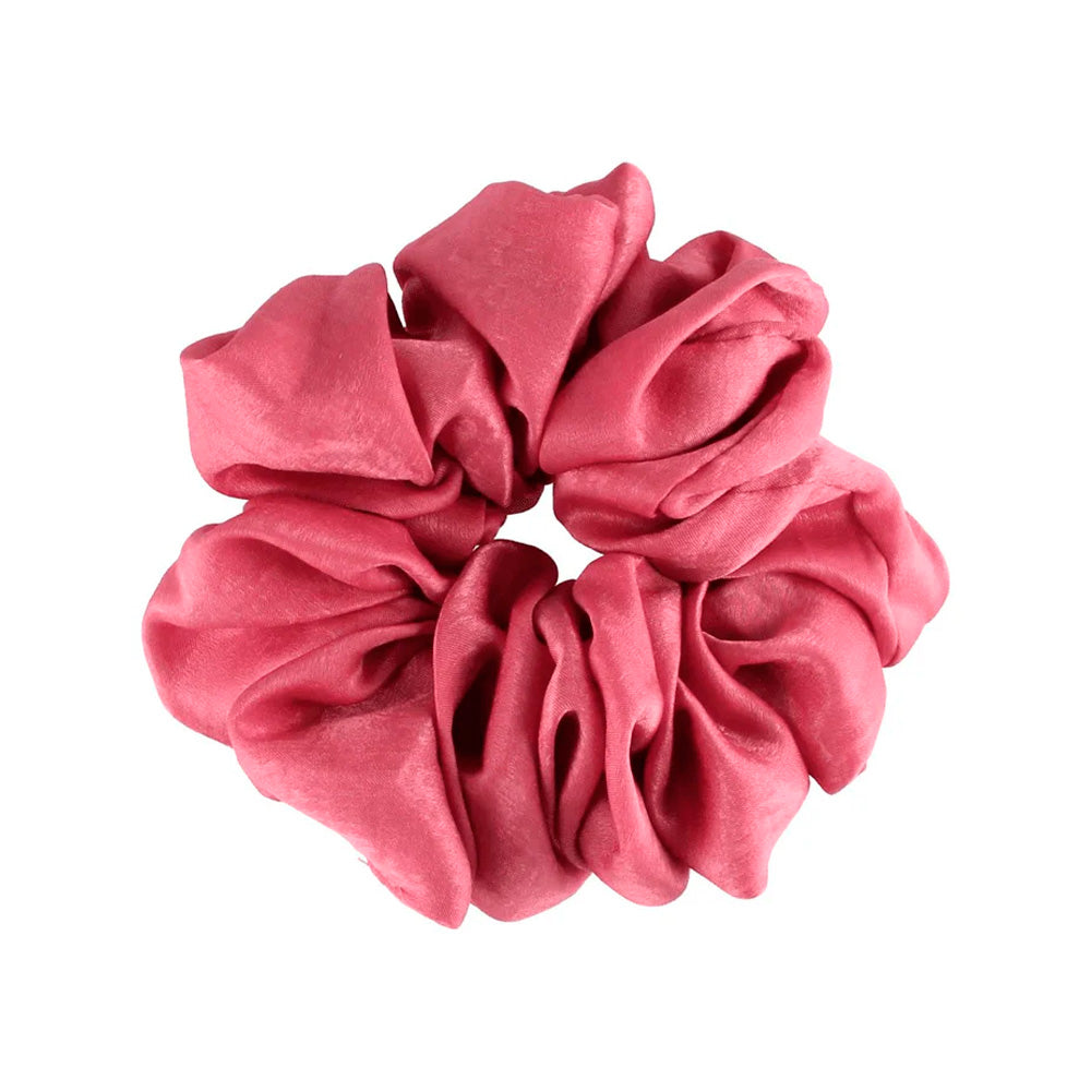 By Stær Isabella Scrunchie Hindbær Hårelastik