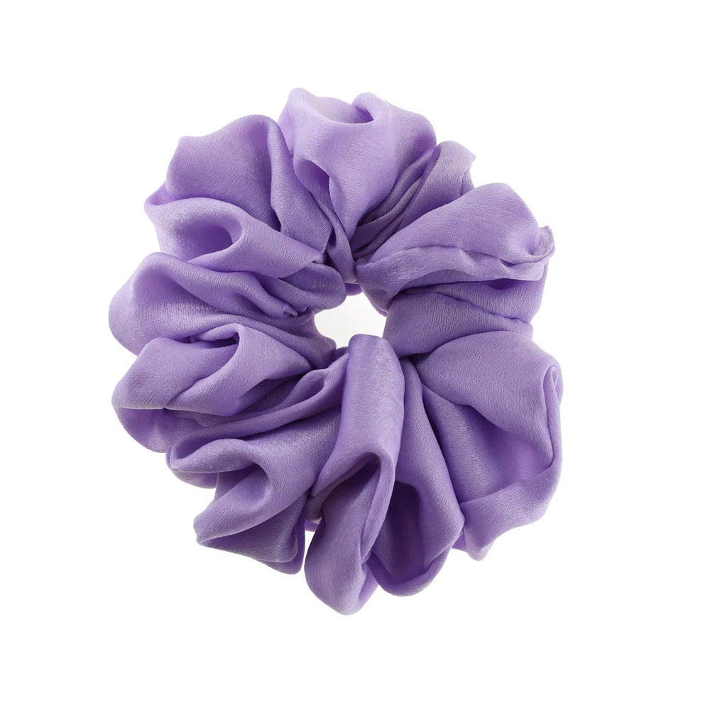 By Stær Isabella Scrunchie Pastel Lilla Hårelastik