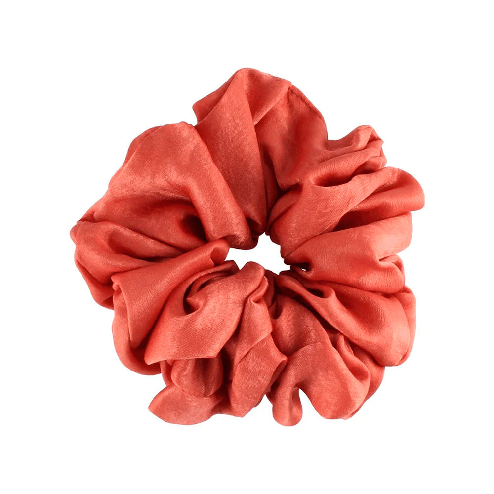 By Stær Isabella Scrunchie Rust Hårelastik