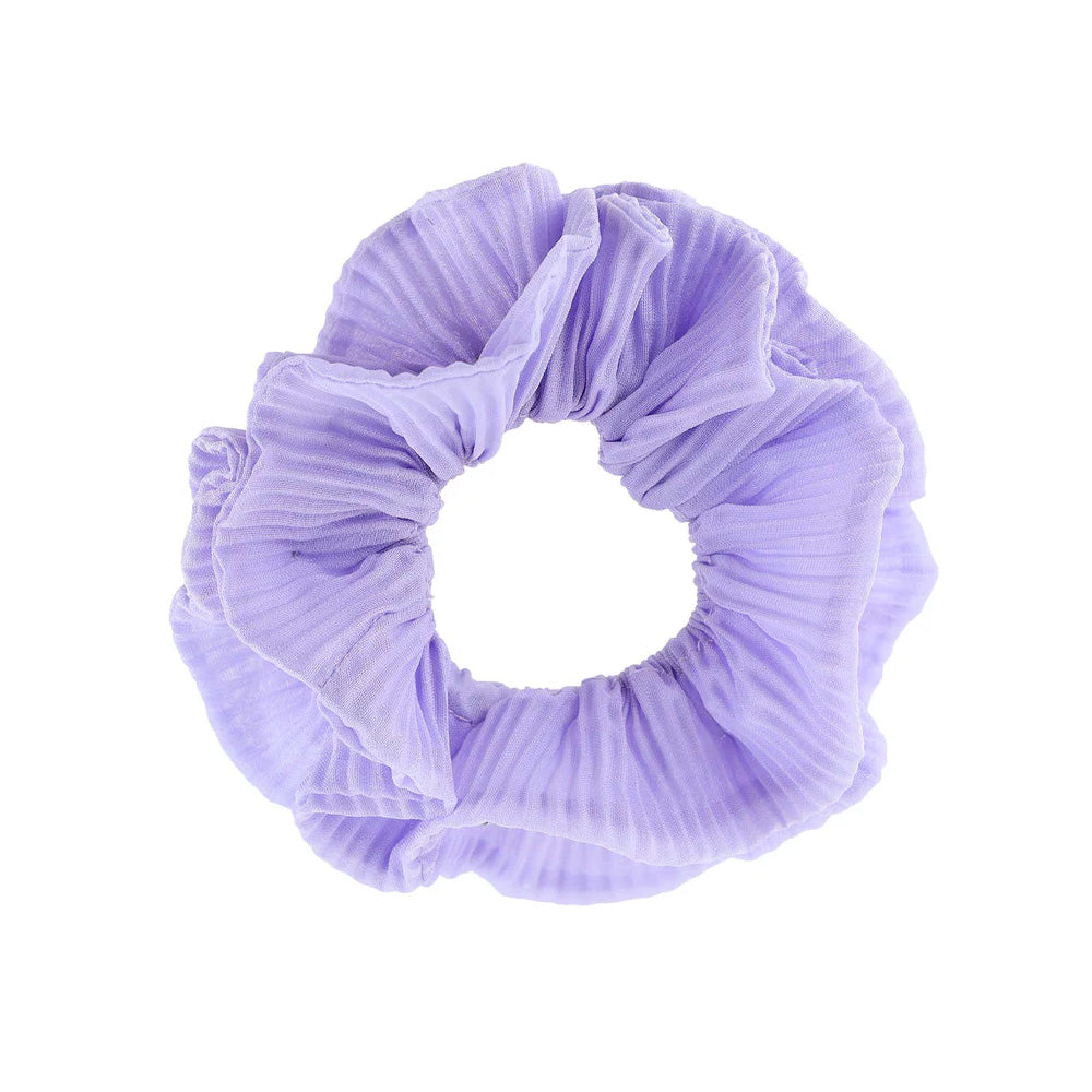 By Stær Kaisa Scrunchie Pastel Lilla Hårelastik