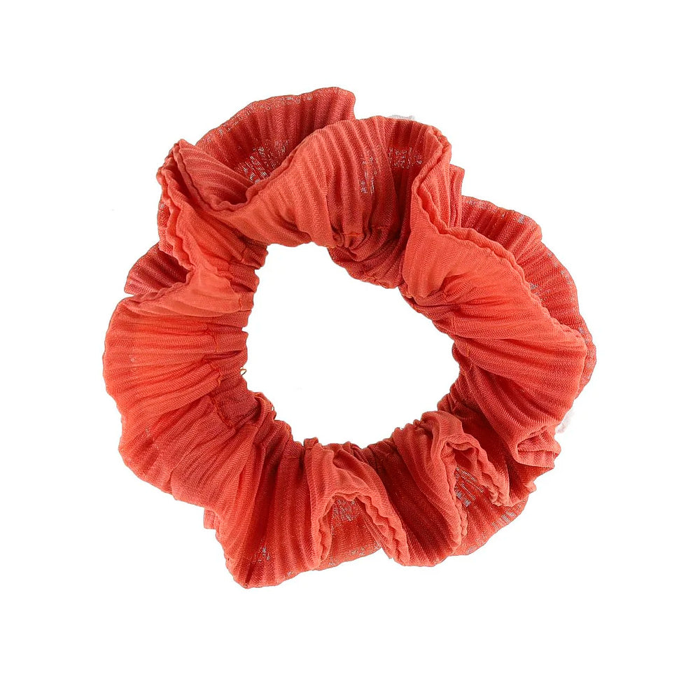 By Stær Kaisa Scrunchie Rustbrun Hårelastik