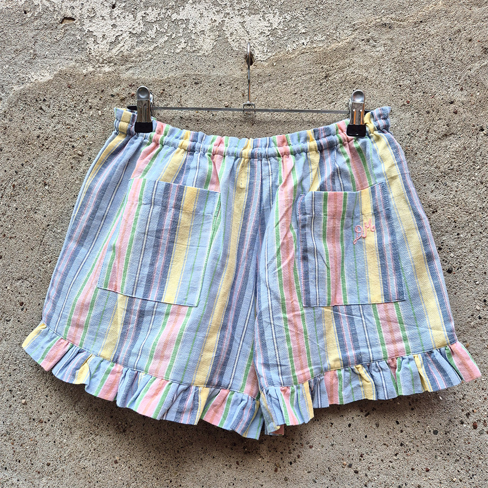 Damson Madder Frill Florie Short Multi Stripe