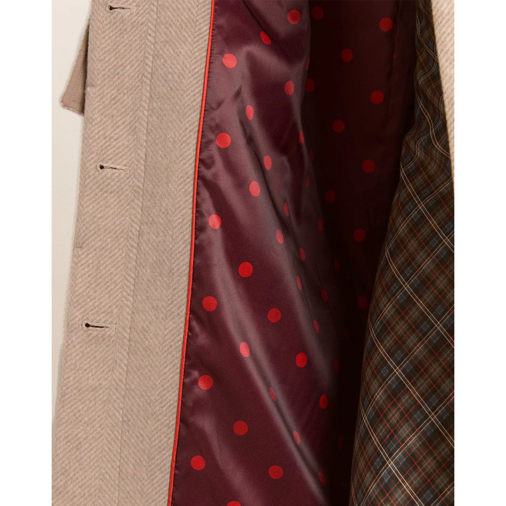 Damson Madder Jude Wool Frakke Oat