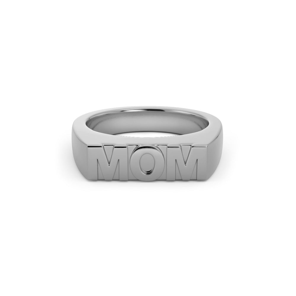 Edblad Smykker Ring MOM WOW Mor Stål
