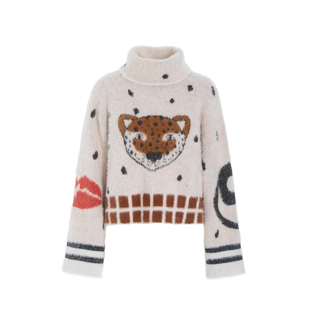 Hunkøn Kitti Sweater Soft Leo