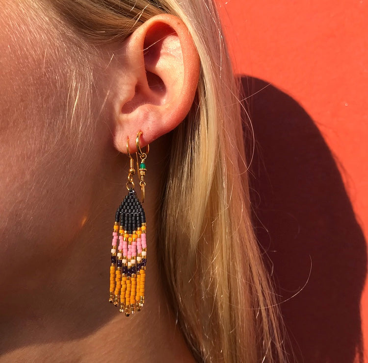 BY THIIM Ørering Bohemian Octopus Perleørering