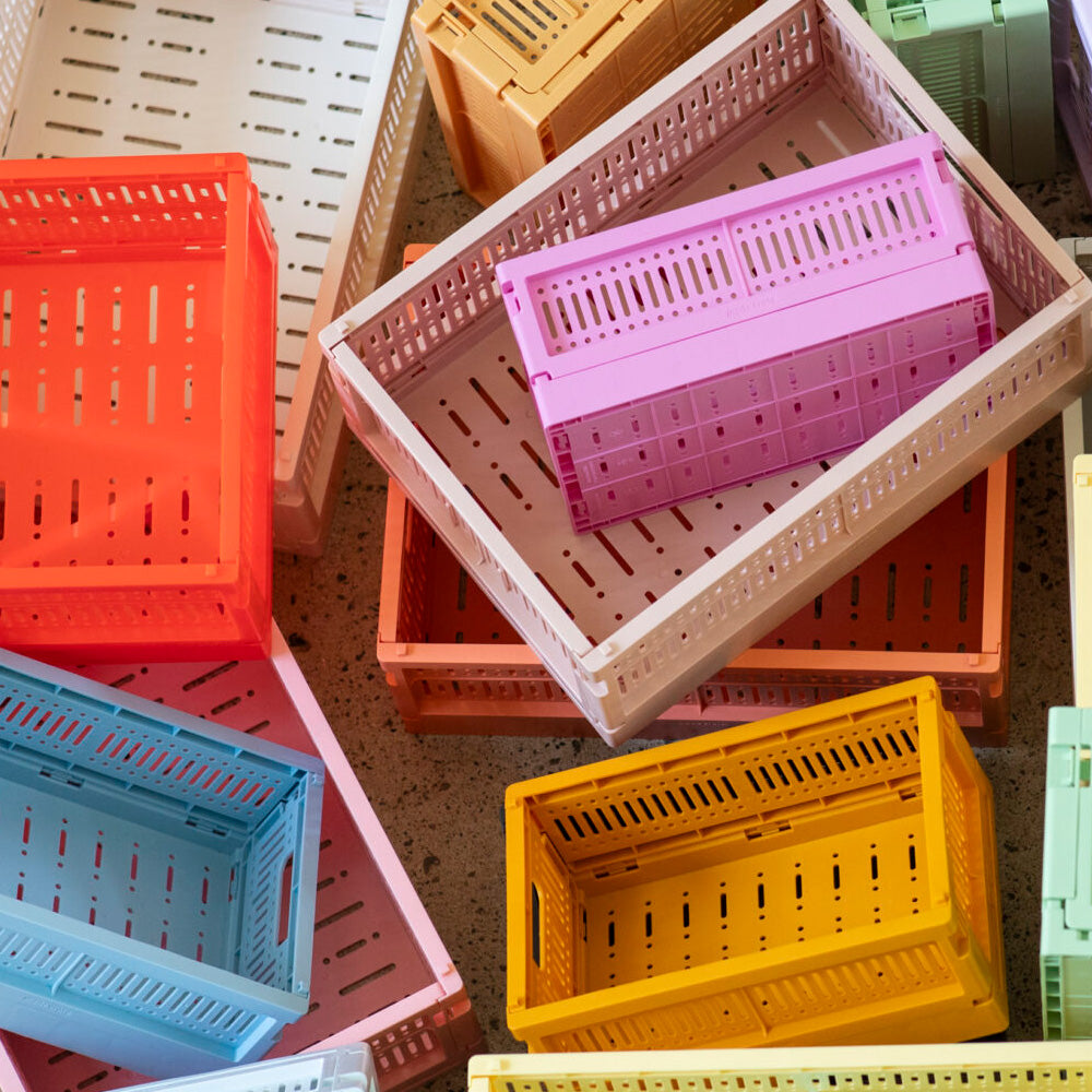 Made Crate Foldekasser Mini Alle Farver