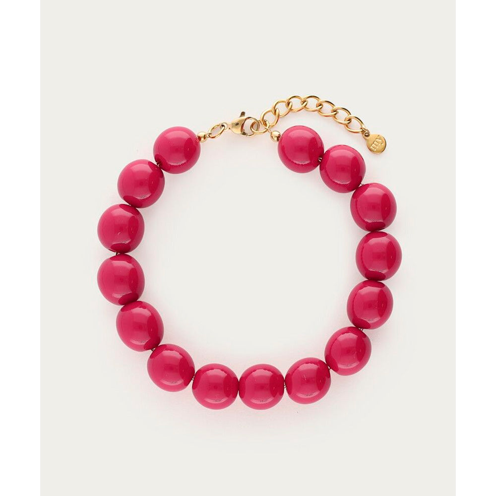 My Jewellery Smykker Armbånd Fuschia Perler