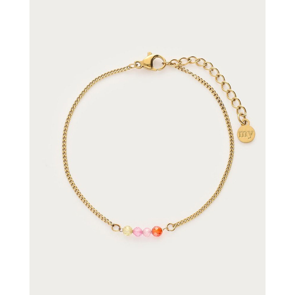 My Jewellery Smykker Armbånd Fire Glasperler