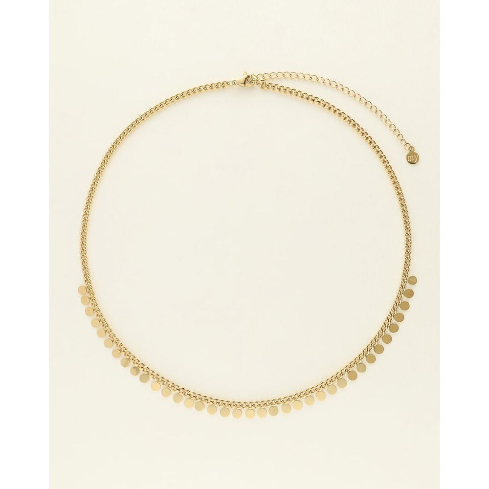 My Jewellery Smykker Halskæde Små Mønter Guld