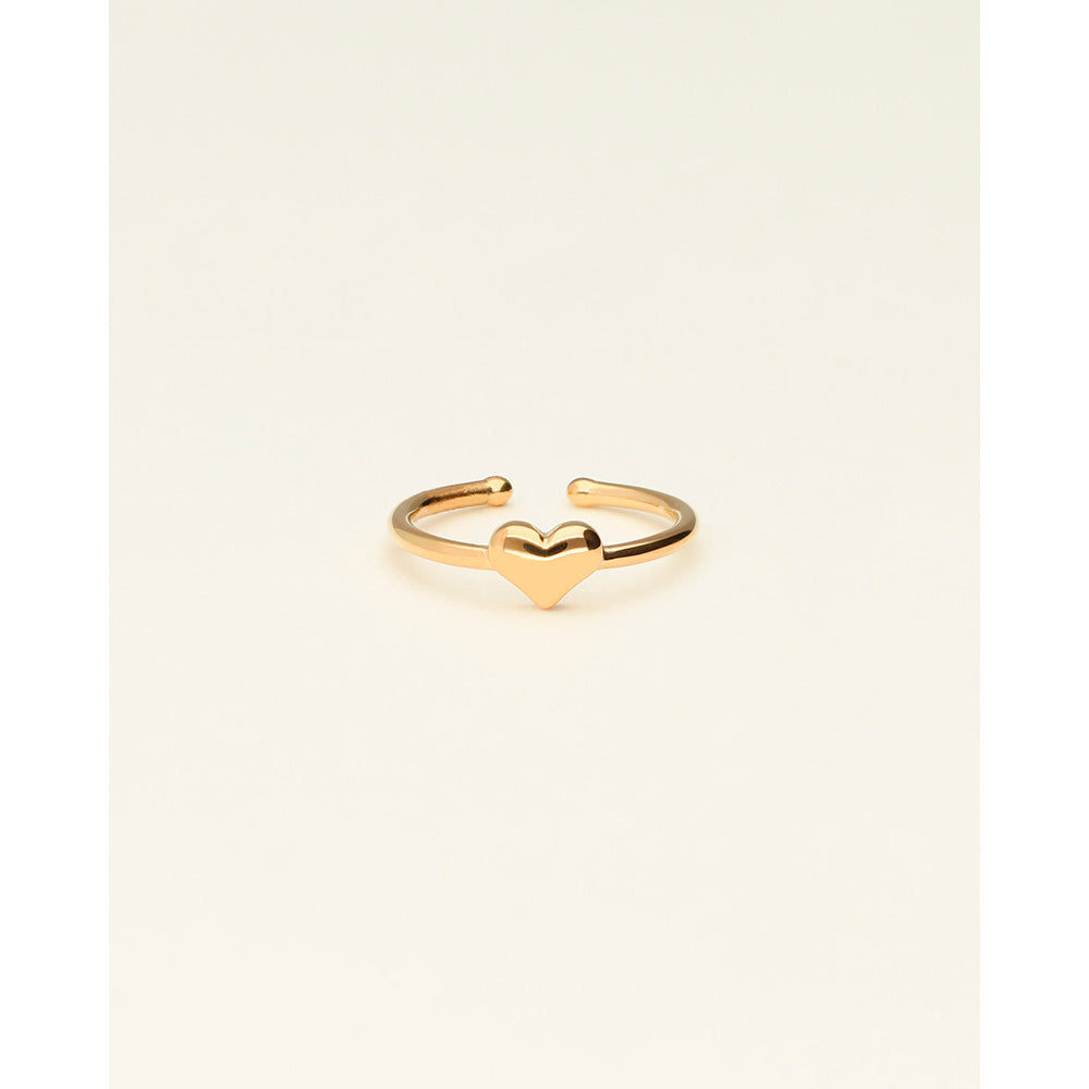 My Jewellery Smykker Lillefinger Ring Hjerte Justerbar