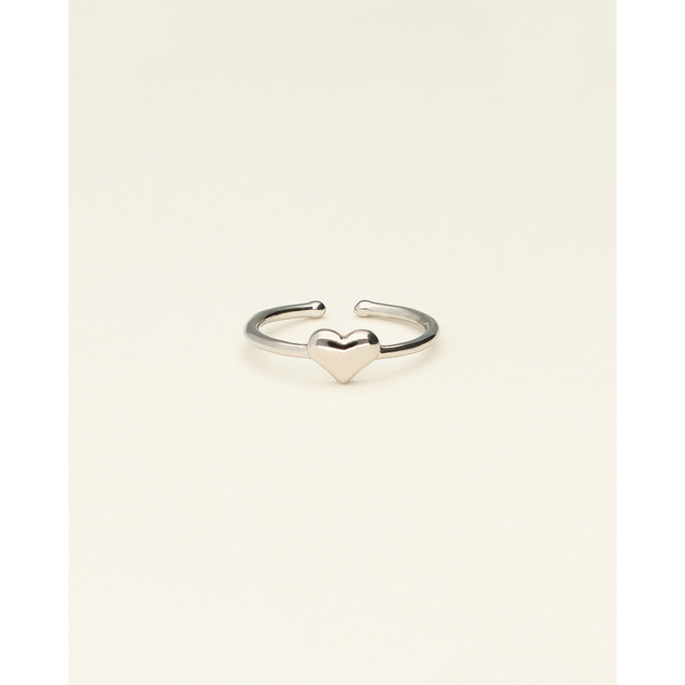 My Jewellery Smykker Lillefinger Ring Hjerte Justerbar