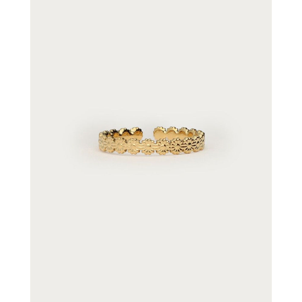 My Jewellery Smykker Ring Blomster Justerbar