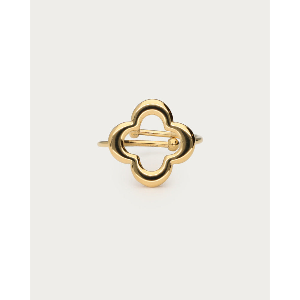 My Jewellery Smykker Ring Kløver Justerbar