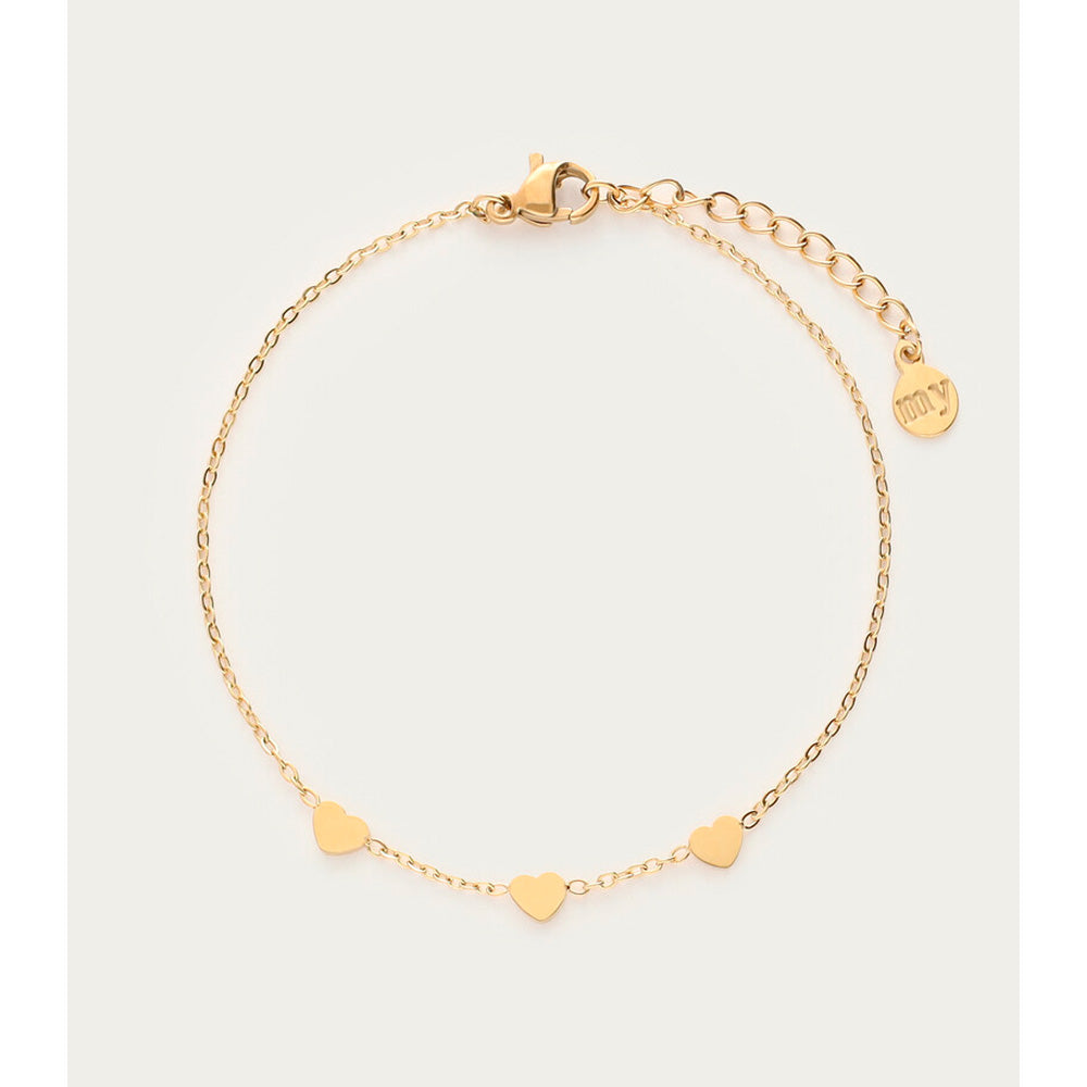 My Jewellery Smykker Armbånd 3 Hjerter