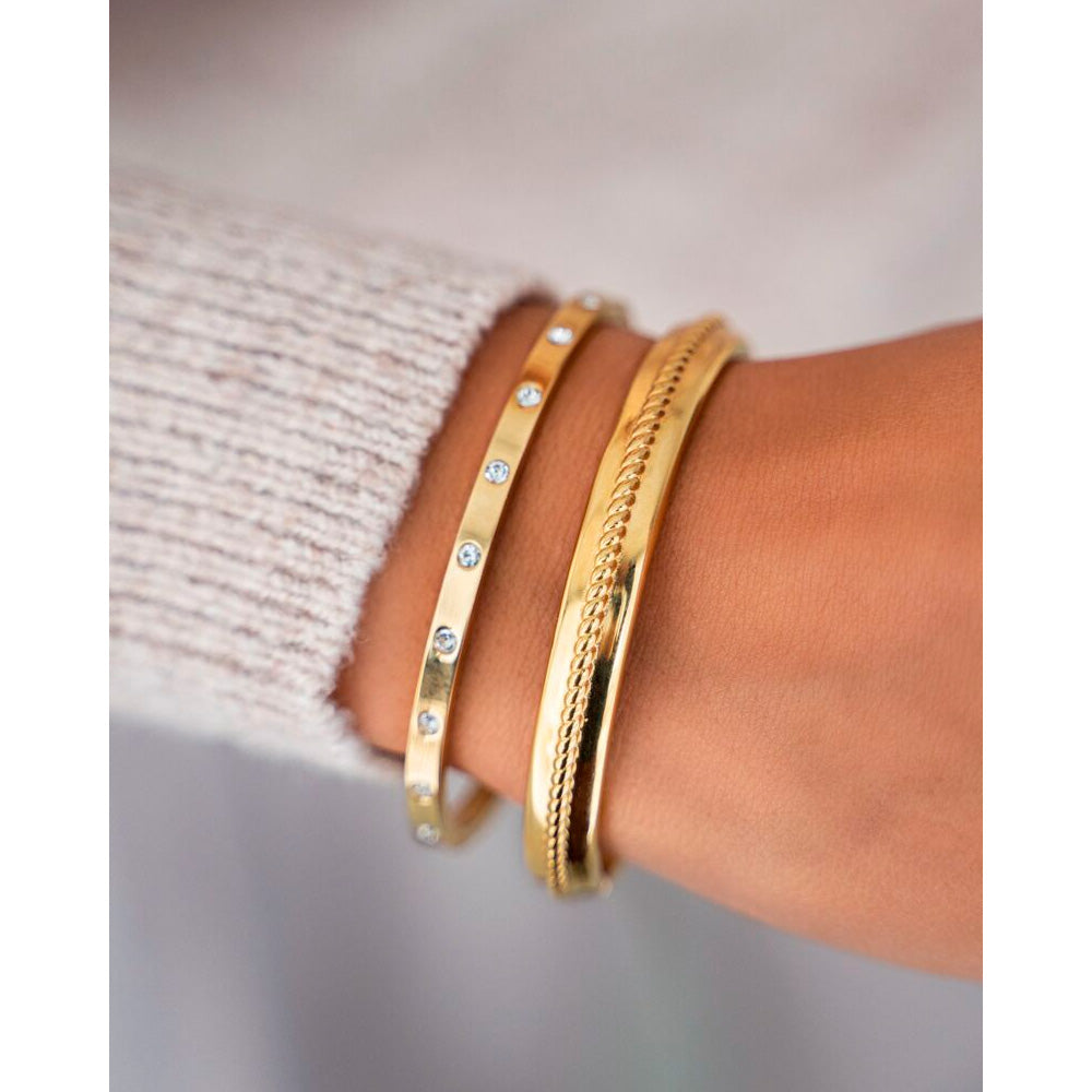 My Jewellery Smykker Armbånd Bangle Rhinestone