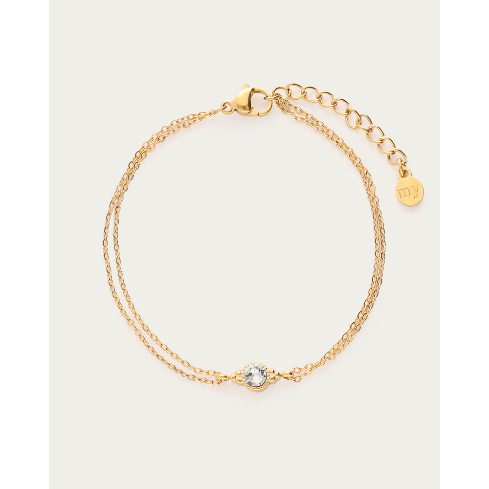 My Jewellery Smykker Armbånd "You Are Loved" Guld