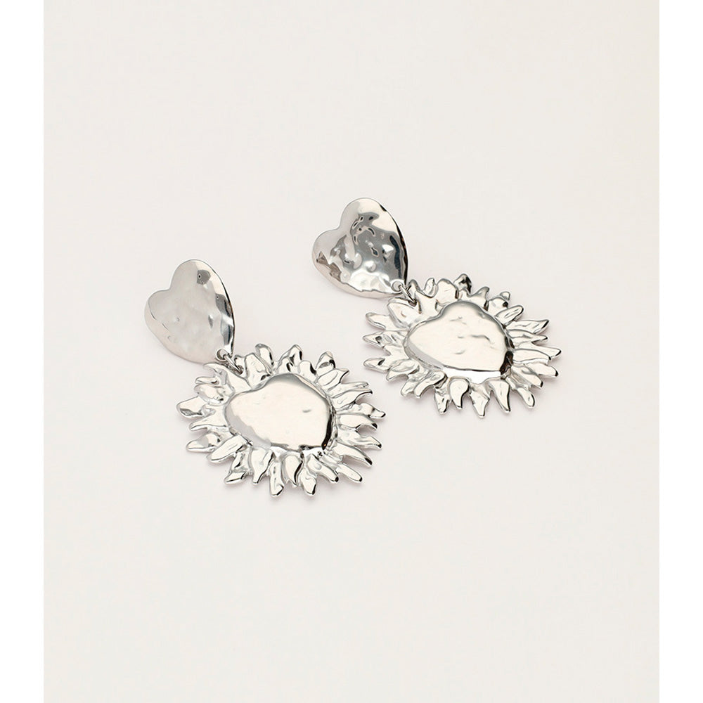 My Jewellery Smykker Øreringe Stikker Double Sunny Heart