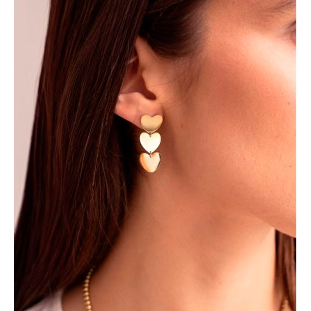 My Jewellery Smykker Ørestikker 3 Hjerter