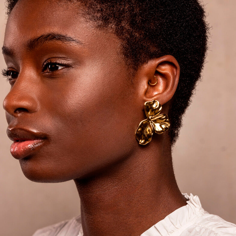 My Jewellery Smykker Øreringe Stikker Half Flower