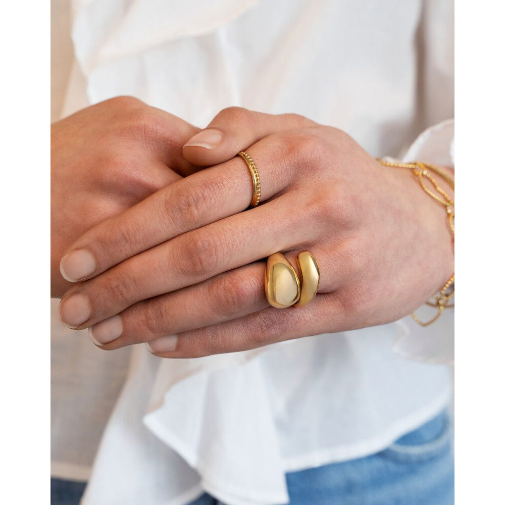 My Jewellery Smykker Statement Bubble Ring Justerbar