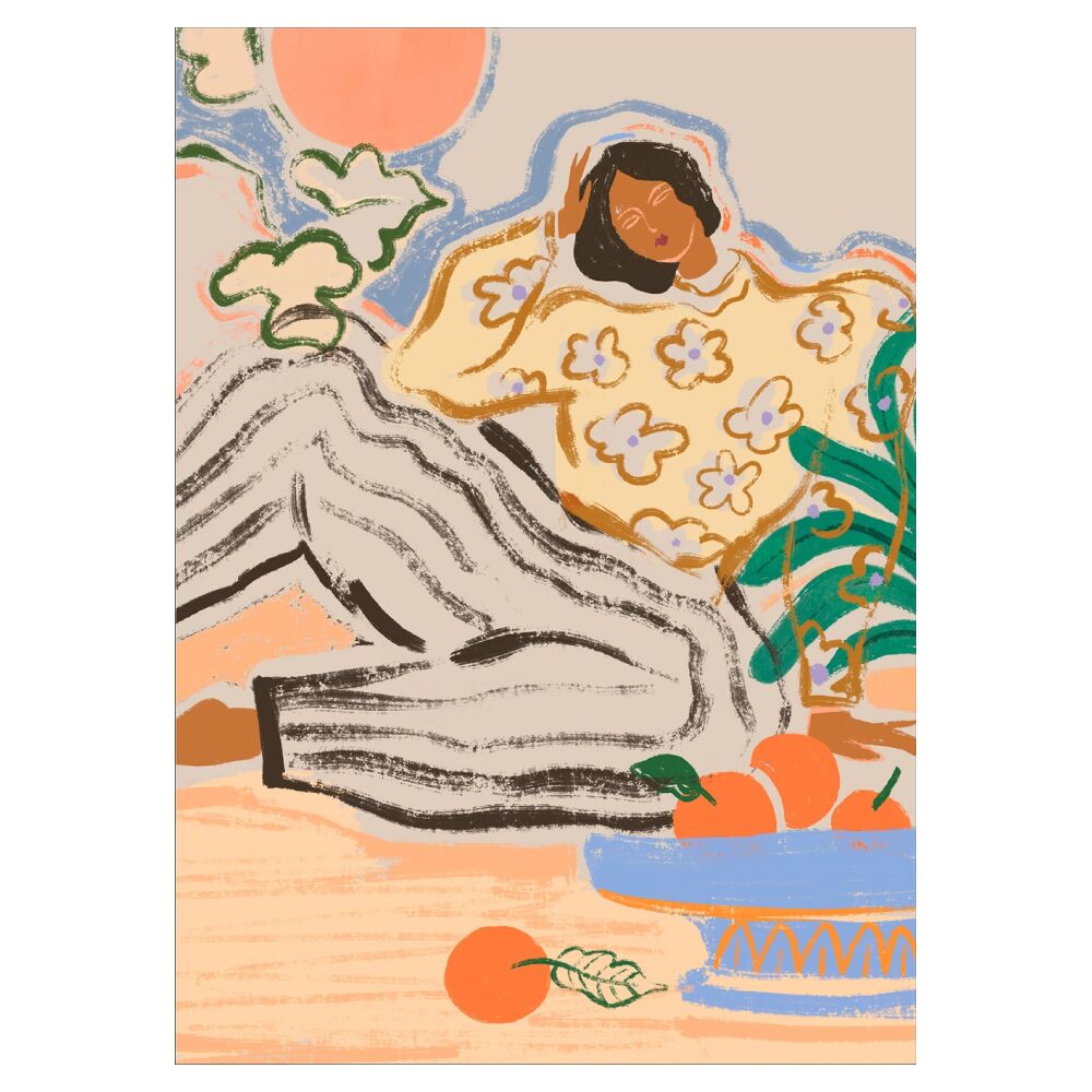 Poster & Frame Arty Guava 'Lazy Days'